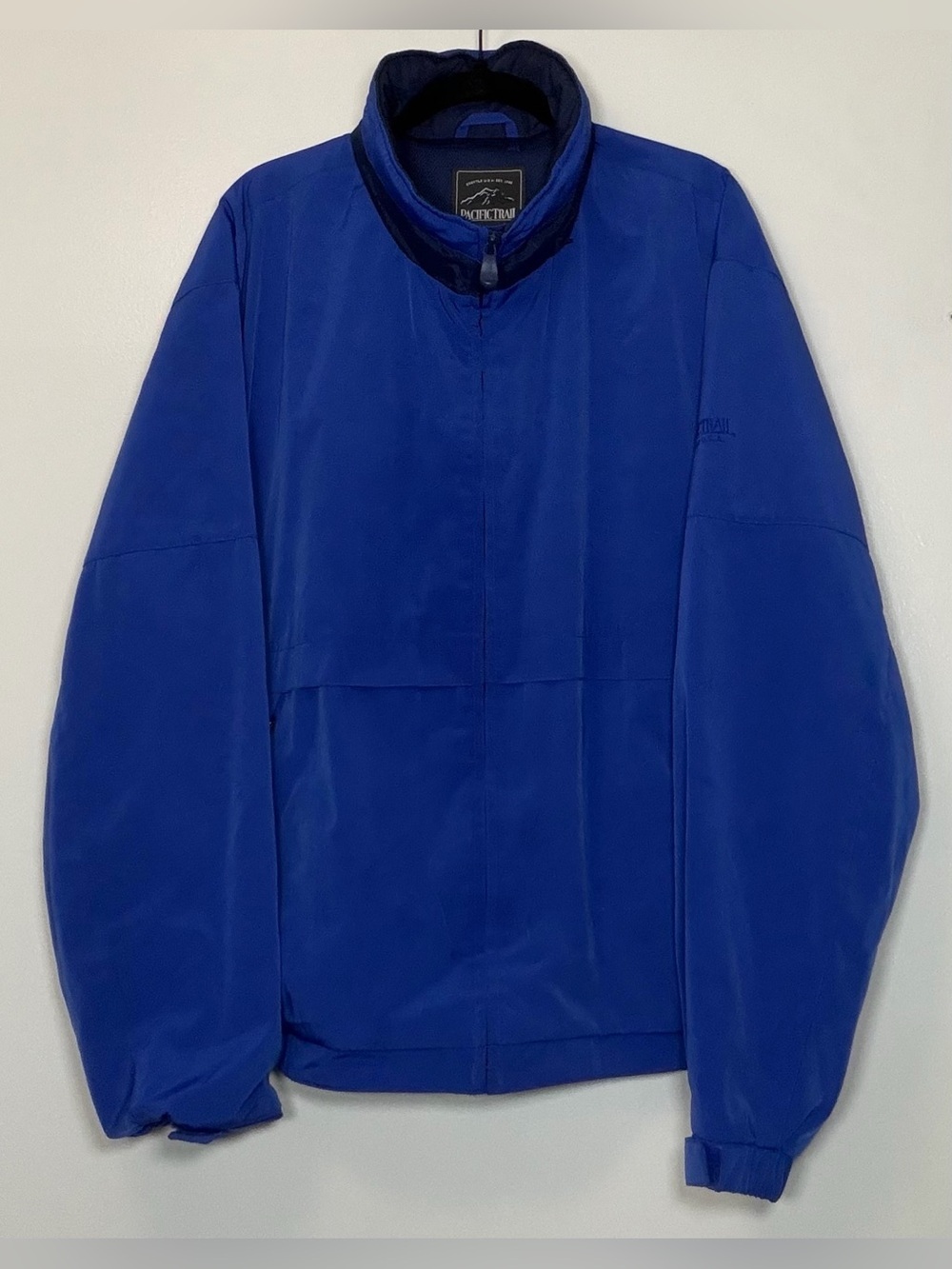 Vintage Pacific Trail Men's Royal Blue Windbreaker Jacket